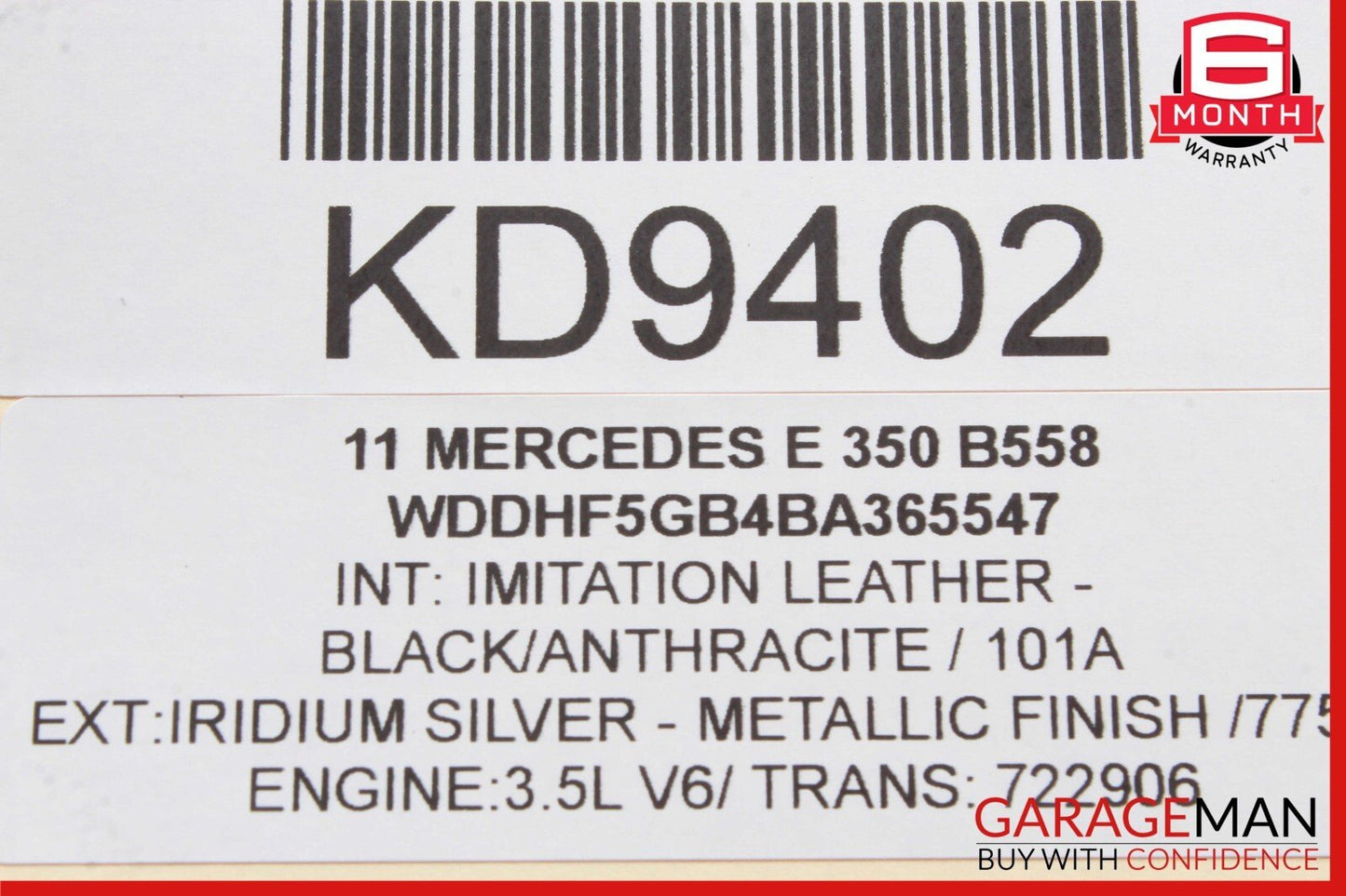 08-18 Mercedes W212 E350 E400 SLK350 Front Left Side Door Control Module OEM