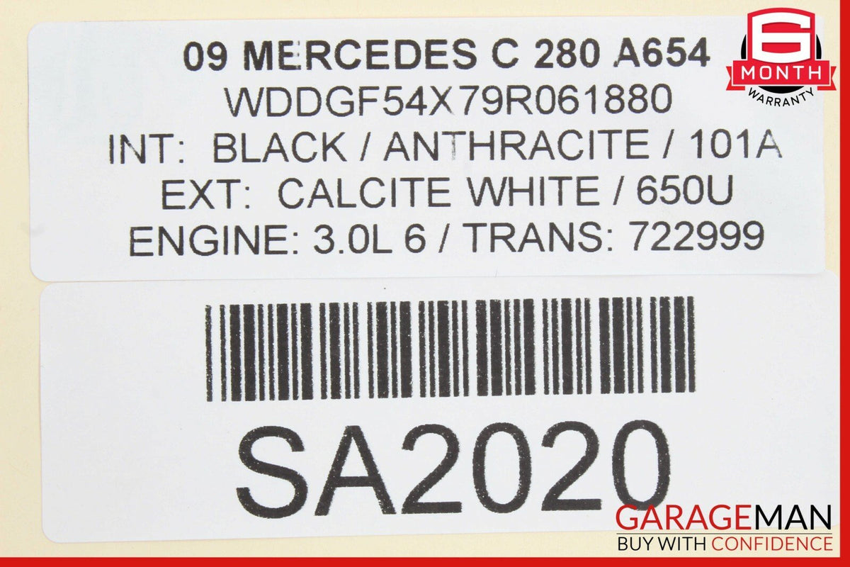08-15 Mercedes W204 C250 C280 Rear Right / Left Suspension Lower Control Arm