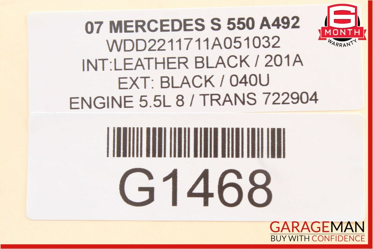 07-13 Mercedes W221 S550 CL550 Rear View Backup Camera Control Controller Module