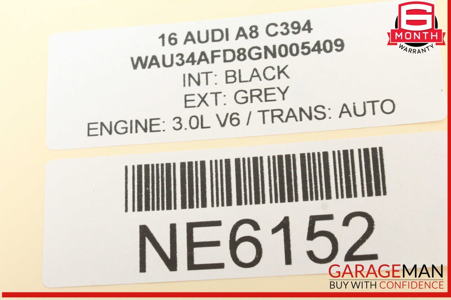 12-18 Audi A8 A7 A6 Left or Right Side Exhaust System Down Pipe Tube OEM