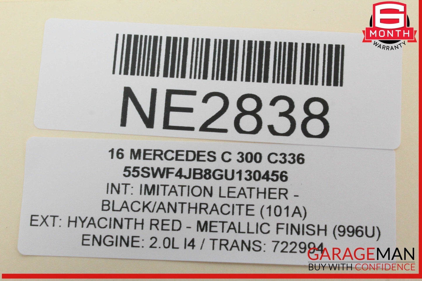 15-20 Mercedes W205 C300 C350e C400 A/C AC Heater Climate Control Switch OEM