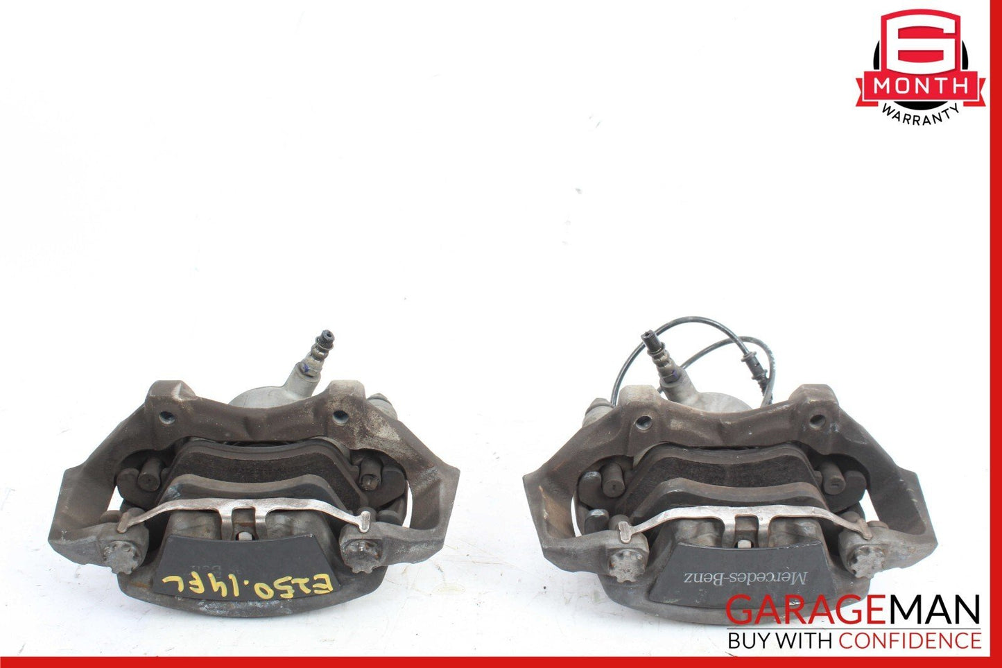 08-18 Mercedes W212 E250 Ð350 AMG Front Brake Calipers Left and Right Set OEM