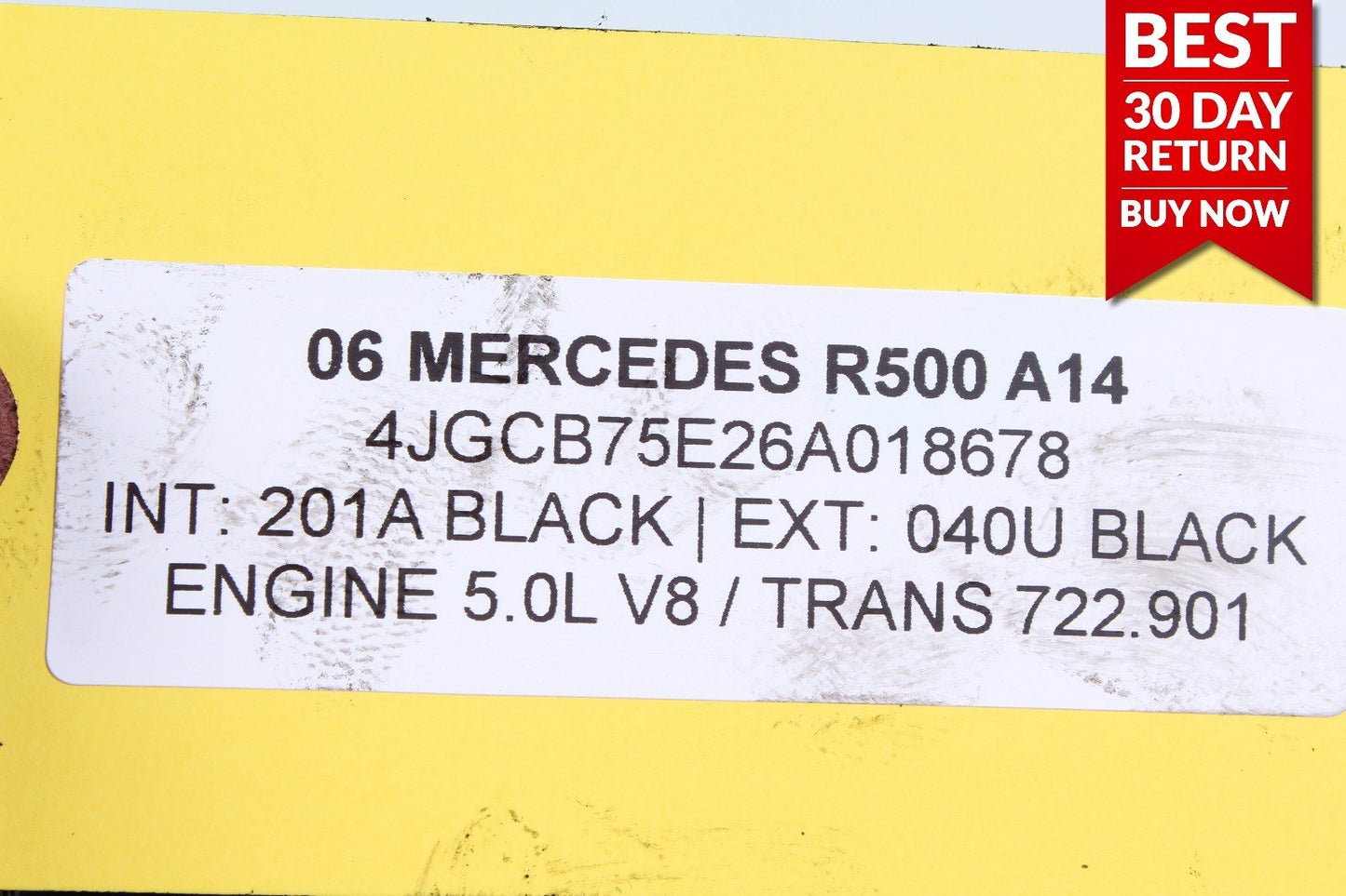 06-10 MERCEDES W251 R500 FRONT ENGINE SUB FRAME SUBFRAME CROSSMEMBER OEM