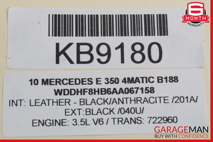 08-18 Mercedes CLS500 E350 C300 Front Right Side Door Lock Latch Actuator