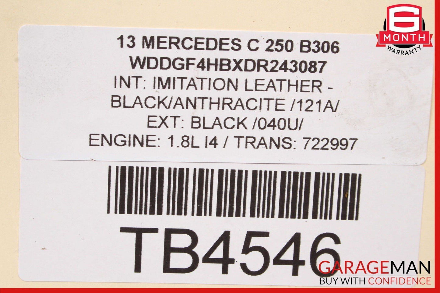 08-17 Mercedes W204 C250 E400 AC Air A/C Condenser Power Steering Cooler Assy