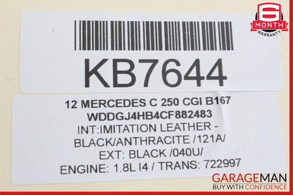 10-16 Mercedes W221 S550 SLK350 E350 Front Active Lane Assist Camera