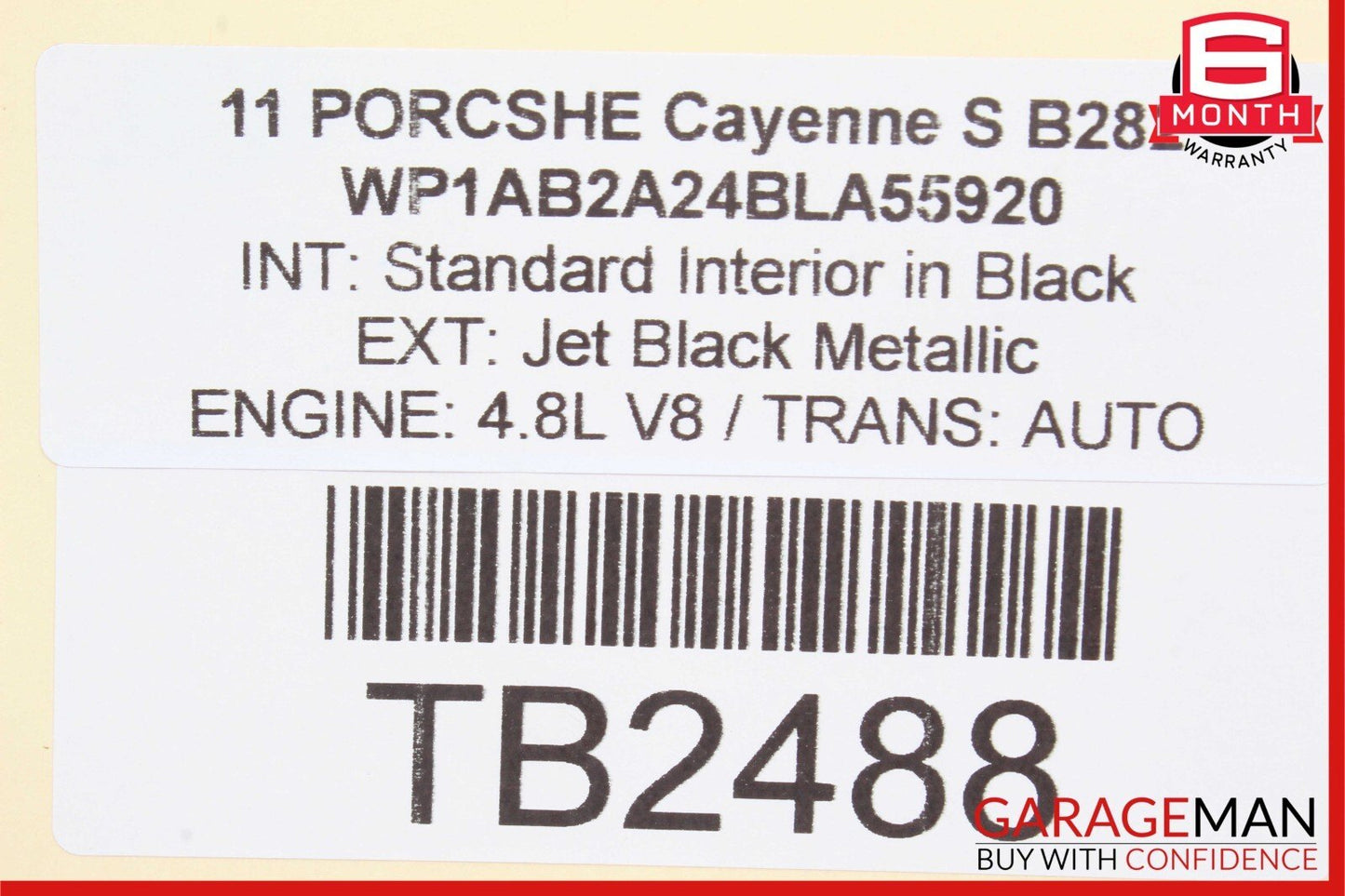 11-17 Porsche Cayenne 958 Front Right Side Seat Lower Storage Tray Drawer Box