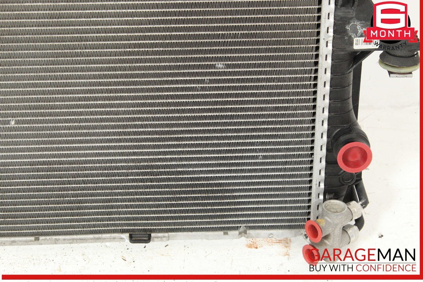 03-06 Porsche Cayenne 955 Engine Motor Cooling Radiator AC A/C Condenser Assy