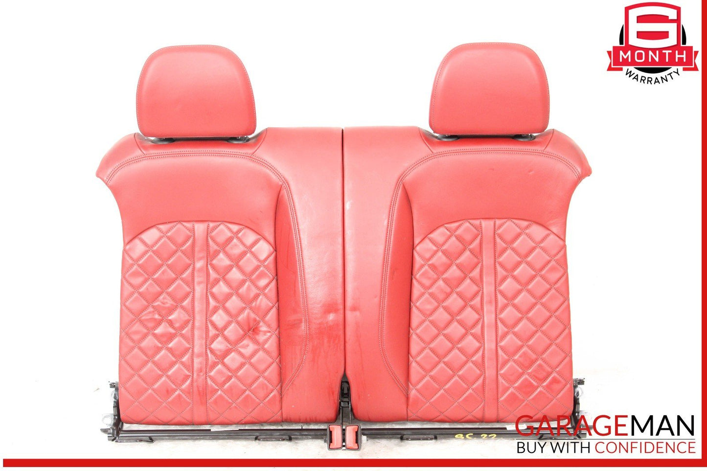 18-24 Audi S5 Complete Front & Rear Seats Seat Cushion Assembly Red OEM