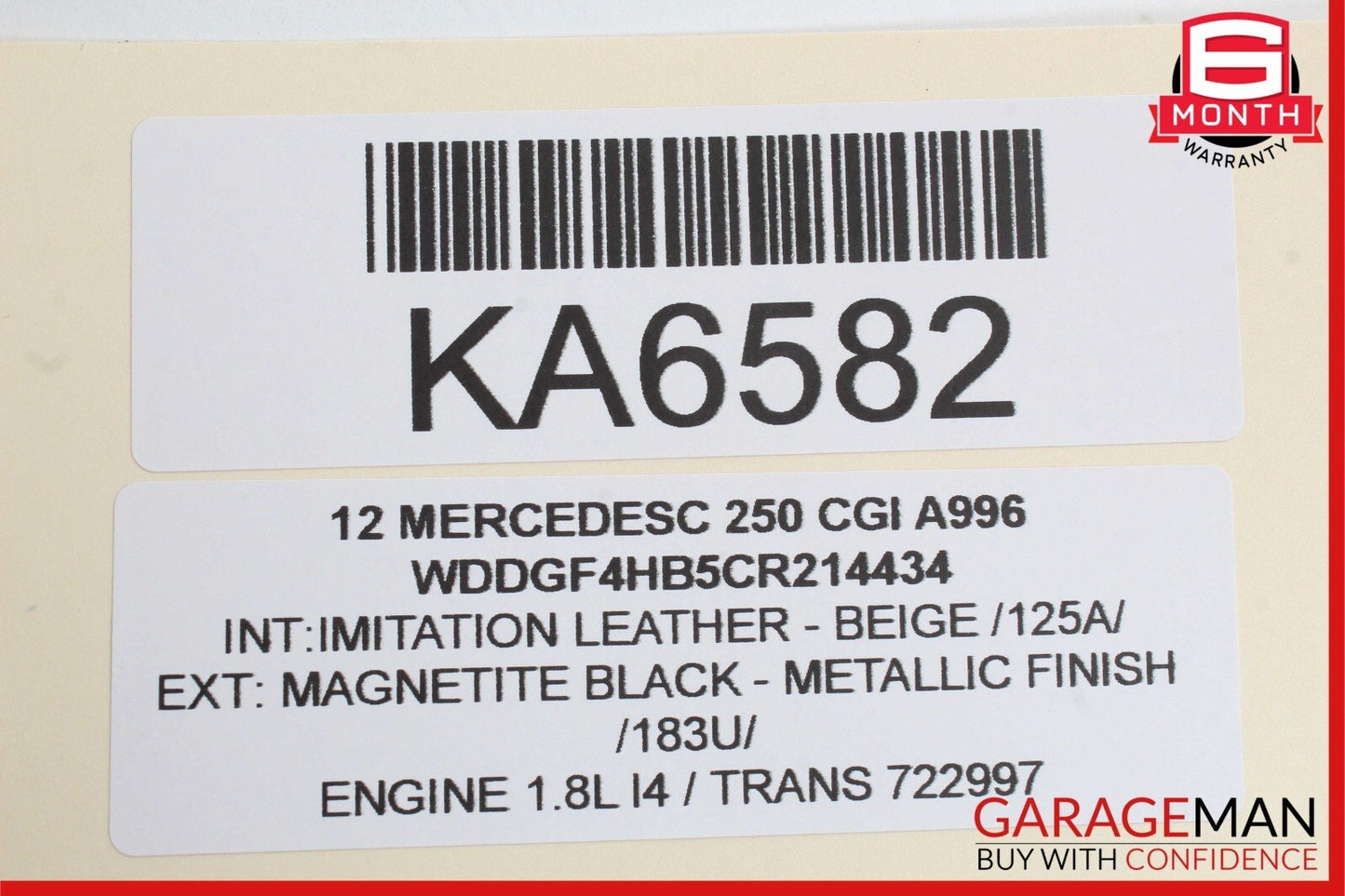 08-14 Mercedes W204 C280 C250 Sedan Front Right Door Tweeter Speaker Trim Beige
