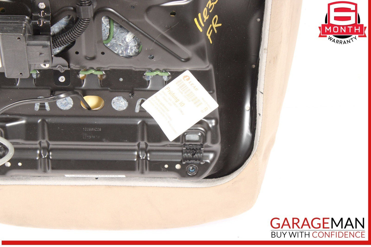10-17 Mercedes W207 E400 E550 Front Right Lower Bottom Seat Cushion Cover OEM