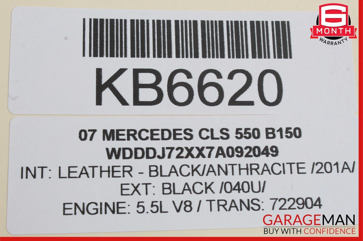07-13 Mercedes W219 CLS550 Front Right Passenger Side Tweeter Speaker Cover OEM