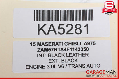 14-17 Maserati Ghibli Radio Stereo Audio Receiver CD Player Head Unit Module OEM