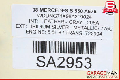 07-13 Mercedes W216 CL550 S550 Rear Diff Differential Carrier Support Bracket