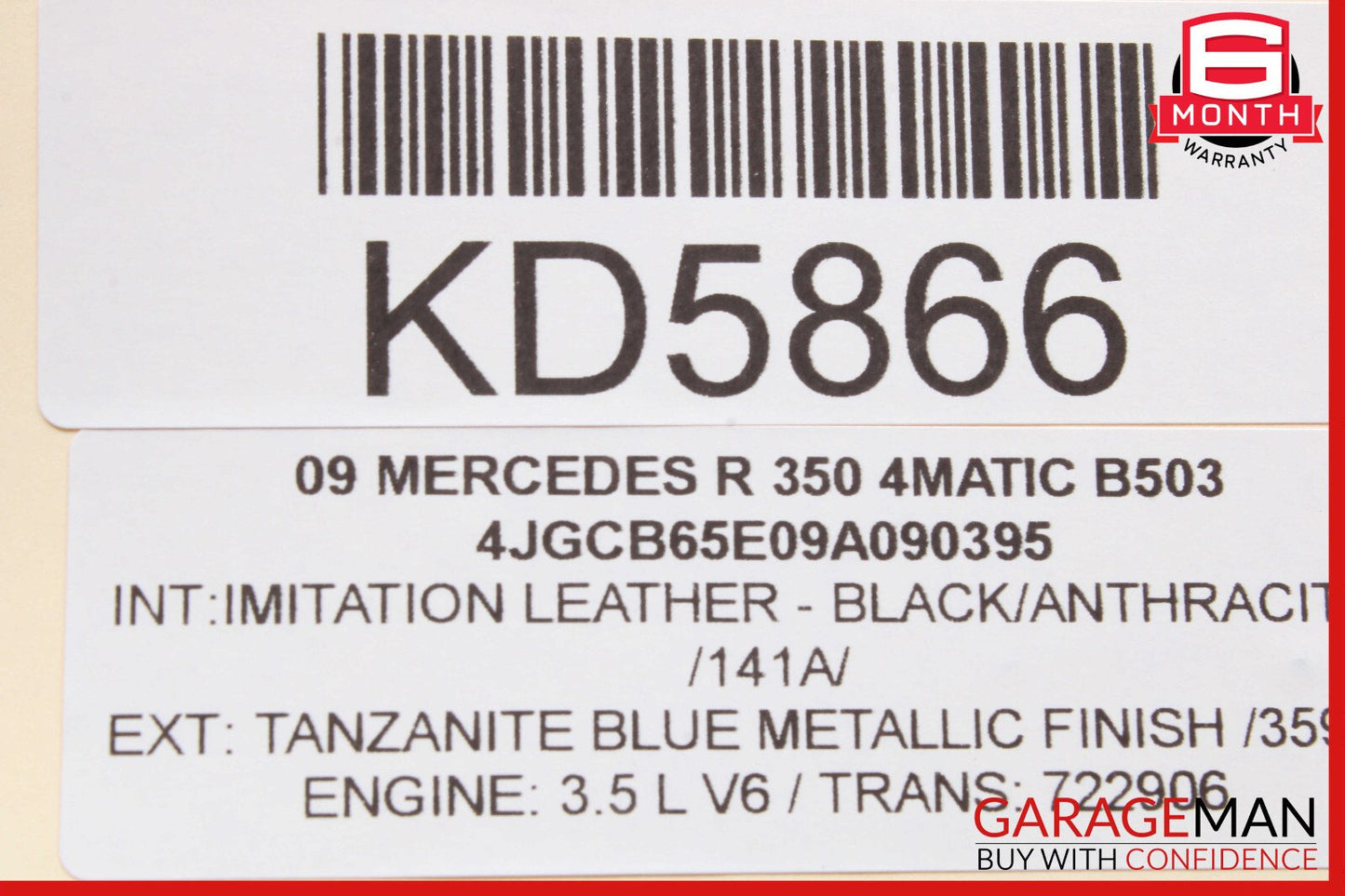 06-10 Mercedes W251 R350 R320 Center Dashboard Hazard ESP Control Switch OEM