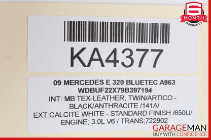 06-13 Mercedes W211 E320 R350 TPMS Tire Pressure Control 1645404701 OEM