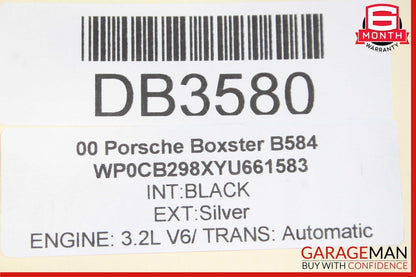 97-05 Porsche Boxster 986 911 Front Subframe Crossmember Sub Frame Bar OEM