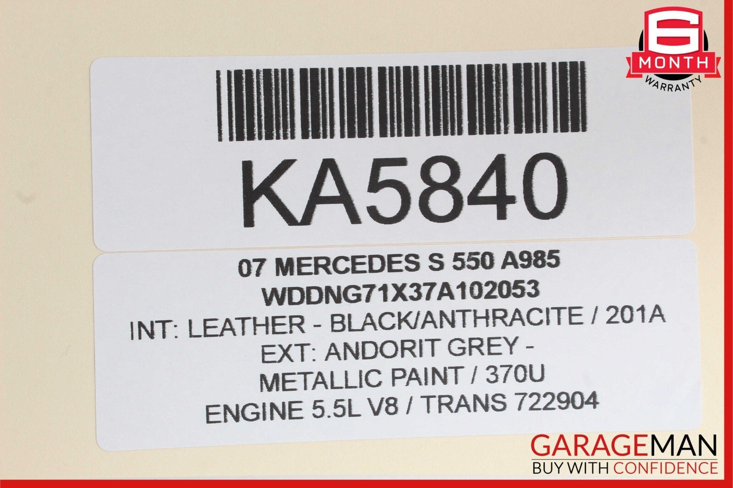 07-14 Mercedes W221 S550 S350 CL550 Sirius Satellite Radio Module Receiver OEM