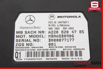 98-12 Mercedes R230 SL500 ML500 Voice Phone Communication Control Module OEM