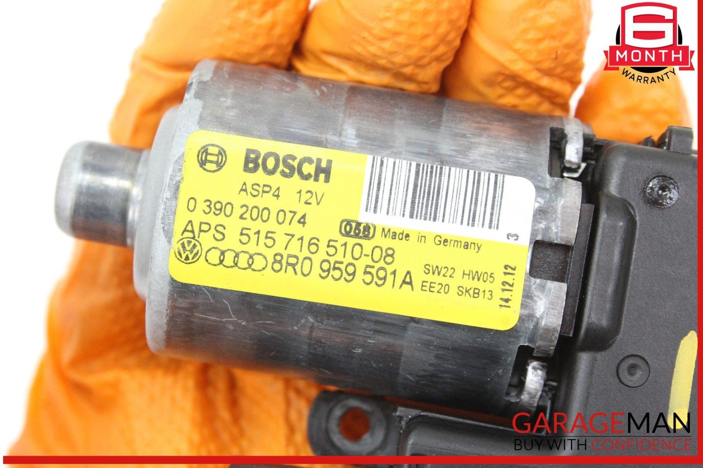 09-16 Audi A5 Q5 SQ5 Panoramic Sunroof Sun Roof Motor 8R0959591A OEM
