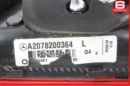 10-13 Mercedes W207 E350 Rear Left Driver Side Inner Tail Light Lamp OEM