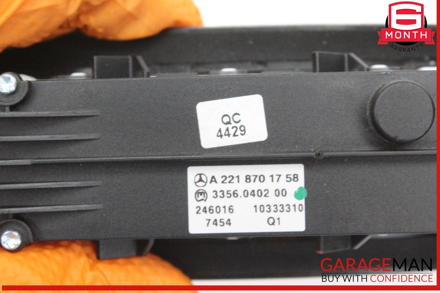 07-14 Mercedes W216 CL550 S600 Ride Height ESP Parking Sensor Control Switch OEM
