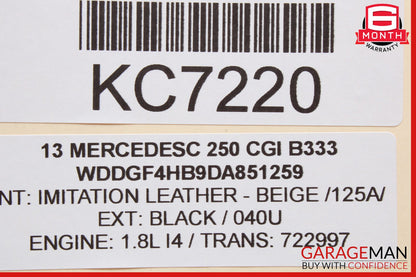 Mercedes W204 C250 GLK350 CLS550 Sirius Satellite Radio Receiver 2128706489 OEM