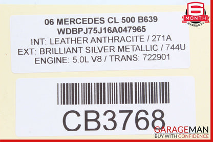 00-06 Mercedes W220 S500 CL500 Rear Left / Right Suspension Upper Control Arm