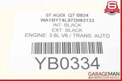 07-10 Audi Q7 4L Rear Left Or Right Side Axle CV Half Shaft 7L8501201 OEM