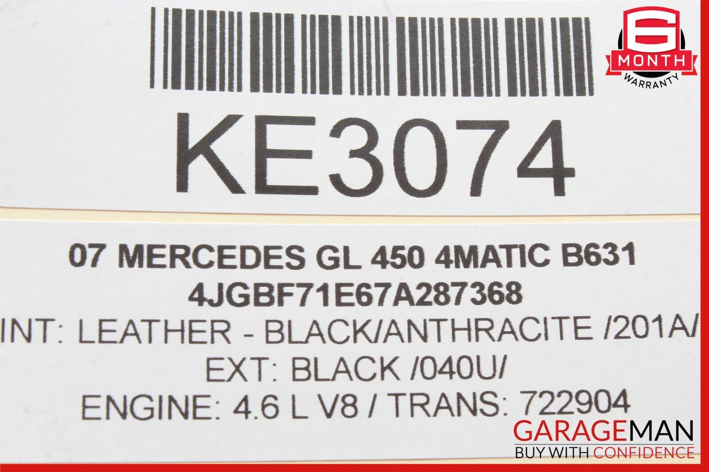 03-09 Mercedes X164 GL450 GL550 ML320 CL550 Sirius Satellite Radio Receiver OEM