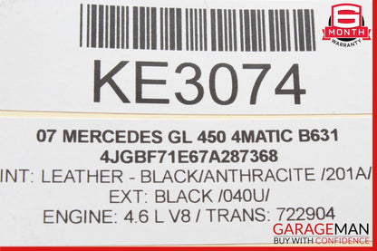 03-09 Mercedes X164 GL450 GL550 ML320 CL550 Sirius Satellite Radio Receiver OEM