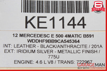 10-15 Mercedes W212 E550 CLS500 Keyless Go Entry Control Module 1729007900 OEM