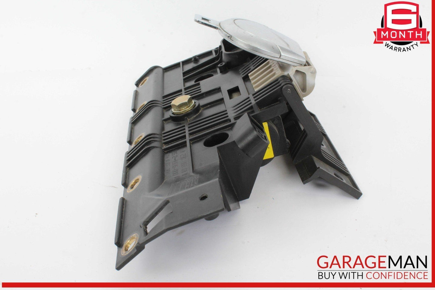 03-08 Mercedes R230 SL500 Rear Left Seat Belt Retractor Luggage w/ Speaker OEM