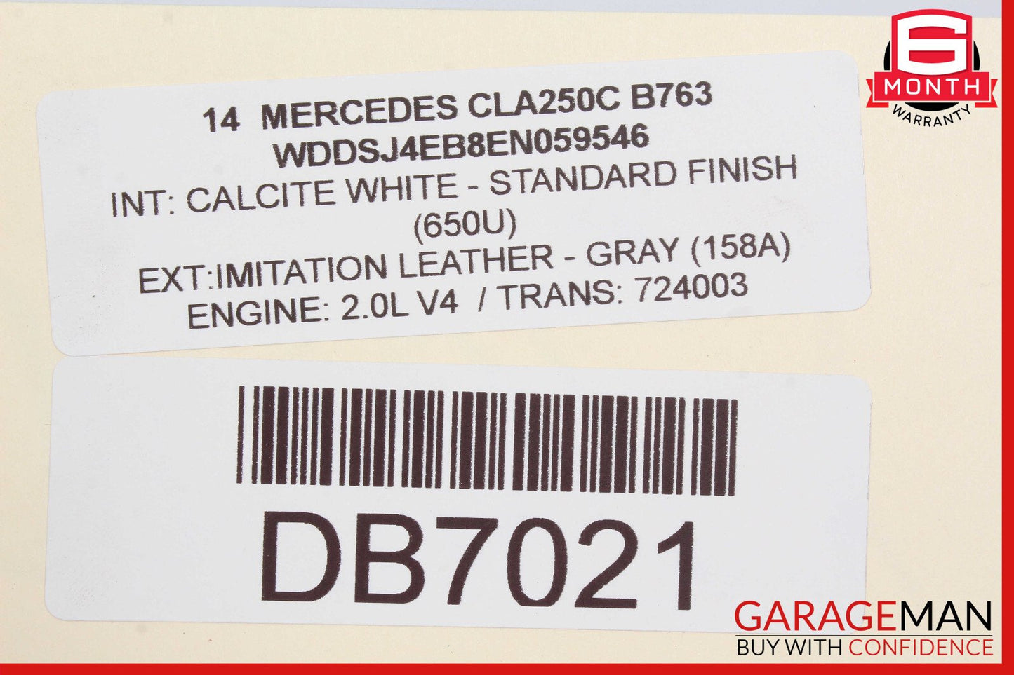 14-19 Mercedes W117 CLA250 Rear Axle Cradle Cross Member Subframe Sub Frame Assy
