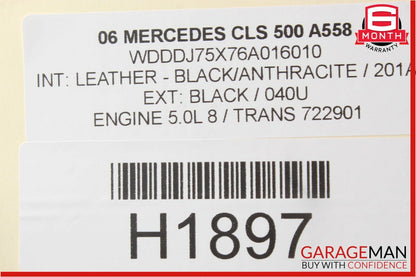 06-09 Mercedes W219 CLS550 CLS63 E63 AMG Central Air Vacuum Pump Box OEM