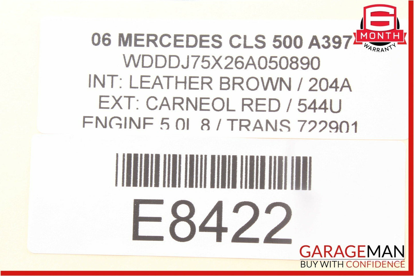 03-11 Mercedes W219 CLS500 E500 Keyless Go Entry Control Module OEM