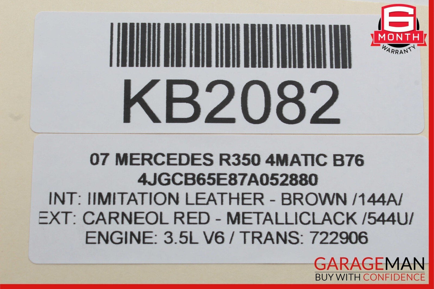 06-12 Mercedes W251 R350 Front Right Passenger Door Lock Latch Actuator OEM