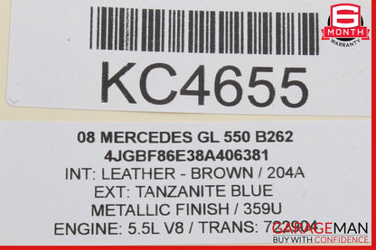 06-13 Mercedes X164 GL550 R350 Trunk Tailgate Lock Latch Actuator 1647400735 OEM
