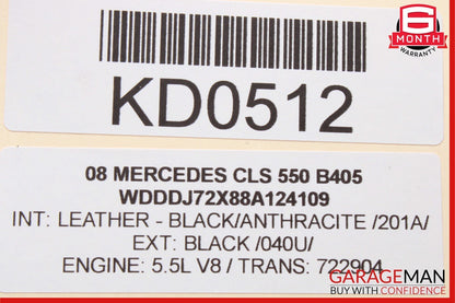 07-09 Mercedes W219 CLS550 E350 Front Right Seatbelt Seat Belt Retractor OEM