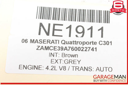 03-10 Maserati Quattroporte GranTurismo Front Left Side Upper Control Arm OEM