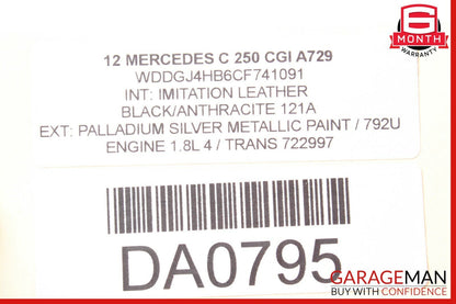 08-14 Mercedes C250 C350 GLK350 AC A/C Air Conditioning Condenser 2045000254 OEM