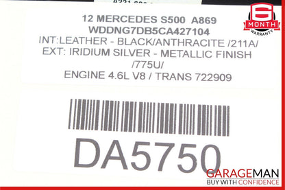 10-13 Mercedes W221 S400 S550 S600 Ash Tray Ashtray Lighter Cup Holder Trim Wood
