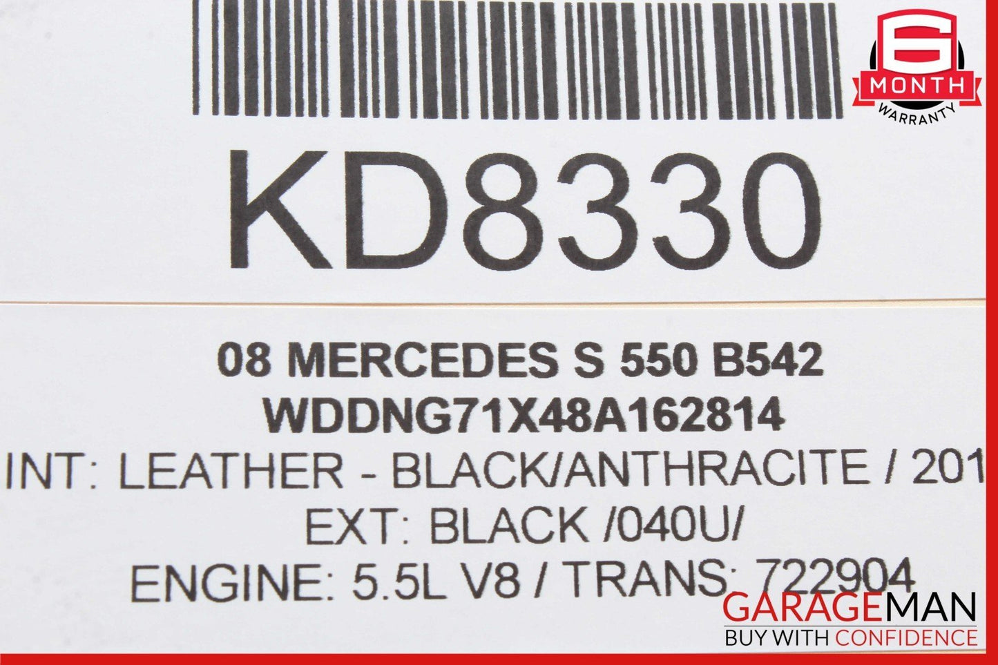 07-13 Mercedes W221 S550 S400 Rear Right or Left Side Door Control Module OEM