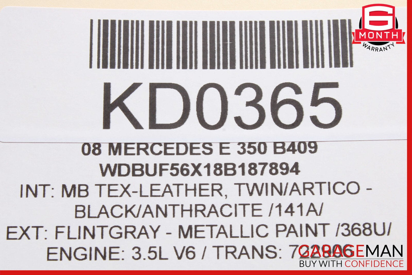 03-09 Mercedes W211 E350 E550 Rear Right Door Control Module 2118704126 OEM