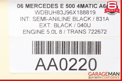 03-09 Mercedes W211 E350 E500 E55 AMG Front Left Side Door Control Module Unit