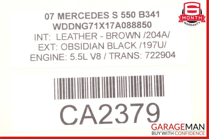 07-13 Mercedes W221 S550 CL550 Dash Board Vent Grille Cover 2218270080 OEM