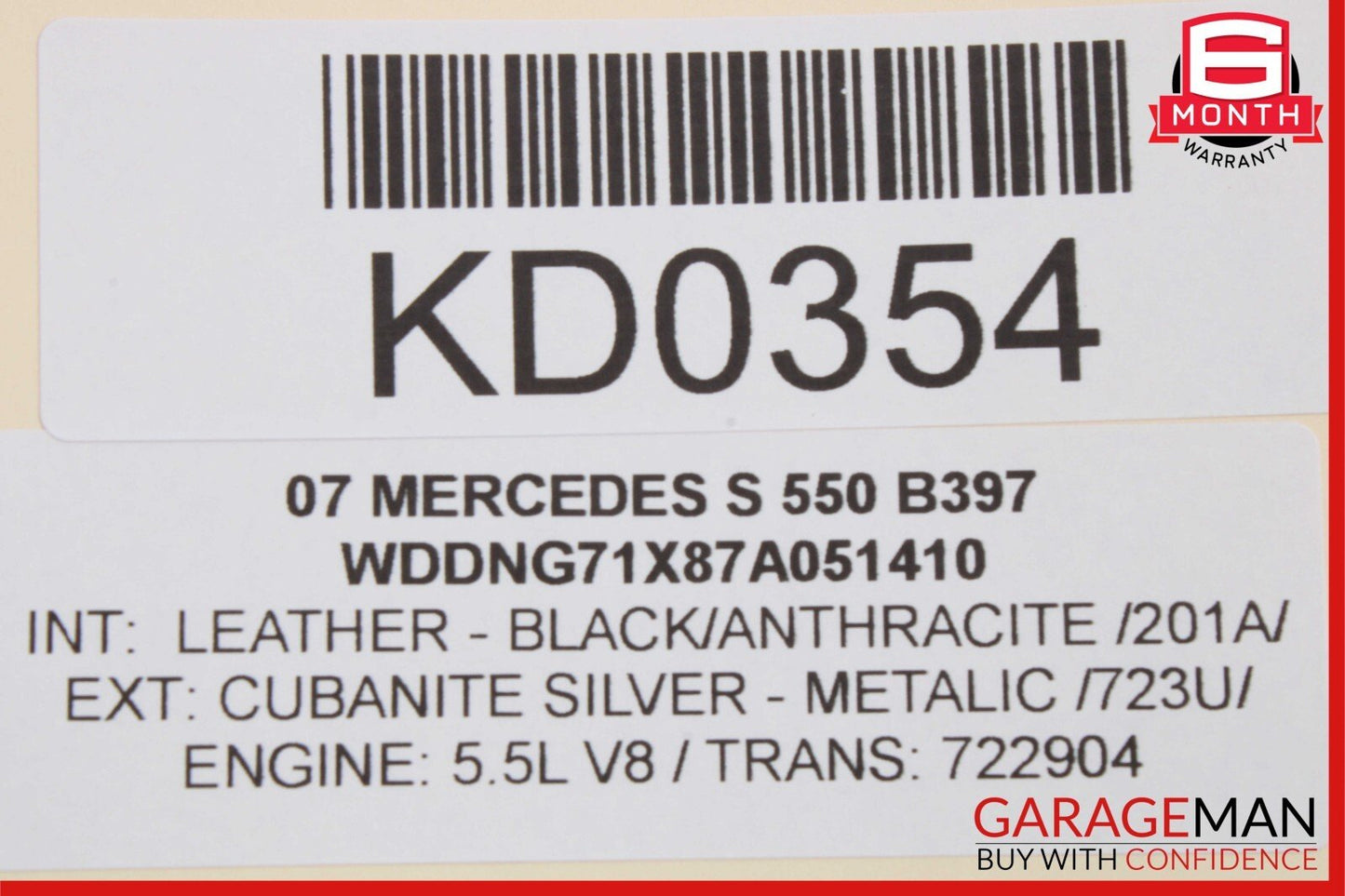 07-13 Mercedes W221 S400 S550 CL550 Front Left Spindle Knuckle Hub Bearing RWD