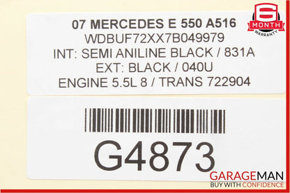 06-11 Mercedes W219 CLS500 CLS550 E550 Heated Seat Computer Control Module Unit