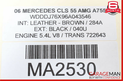 Mercedes SL500 CLS55 E63 AMG Rear Left / Right Suspension Upper Control Arm OEM
