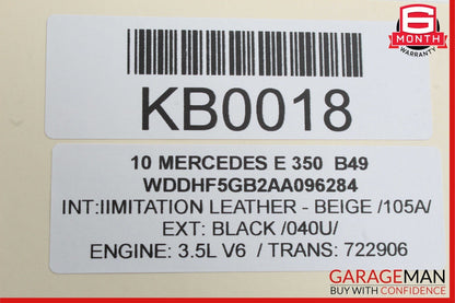 10-13 Mercedes W212 E350 E400 Dashboard Dash AC A/C Air Vent LeftÂ Trim OEM